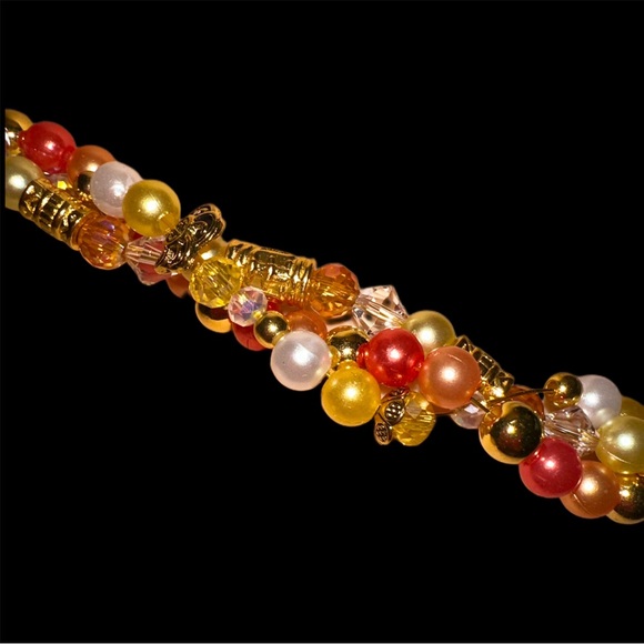 Inspirational Beaded Braided Necklace - Picture 4 of 5